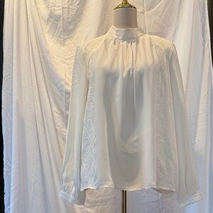 Elegant ivory Lace Women's Top